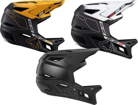 Leatt MTB 6.0 Gravity Carbon V25 Fullface-Helm glow