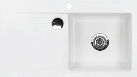 systemceram Stema 90 F Einbau Becken rechts polar
