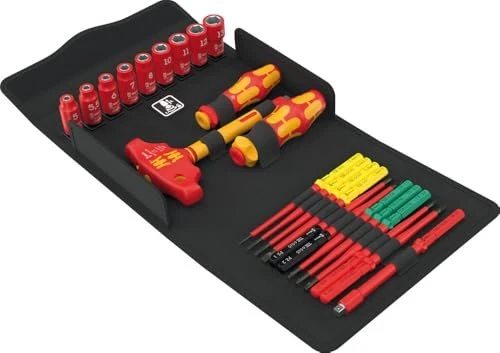 Wera Kraftform Kompakt VDE 24 Allrounder Set 1 Bitset inkl. Tasche, 25-tlg.