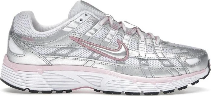 Nike P-6000 white/elemental pink/black/metallic silver (Damen)