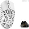 WLMouse Beast X Pro Wireless 8K Magnesium Gaming Mouse, Side Slits + Omron Optical, weiß, USB Vorschaubild