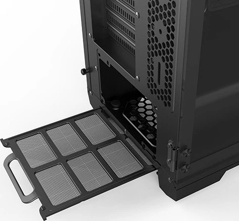Phanteks Enthoo Pro Tempered Glass, schwarz, Glasfenster