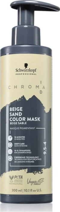 Schwarzkopf Chroma ID Bonding Color Mask Haartönung 9.5-4 beige sand, 300ml