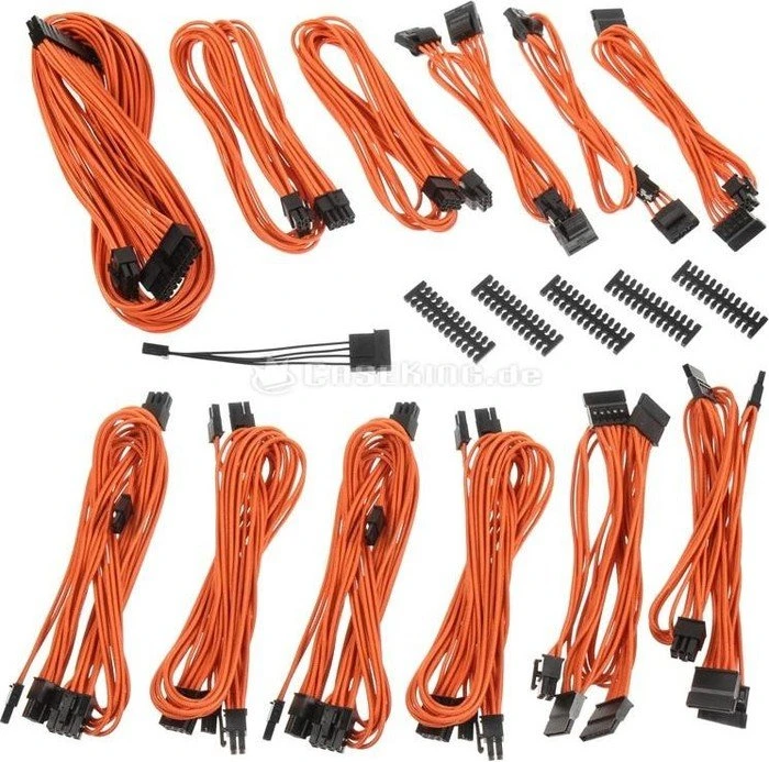 BitFenix Alchemy 2.0 BQT-DPP-Series Kabel Kit für Netzteile, orange