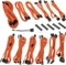 BitFenix Alchemy 2.0 BQT-DPP-Series Kabel Kit für Netzteile, orange Vorschaubild