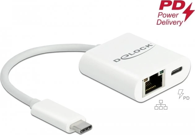 DeLOCK RJ-45 LAN-Adapter, USB-C 3.0 [Stecker]