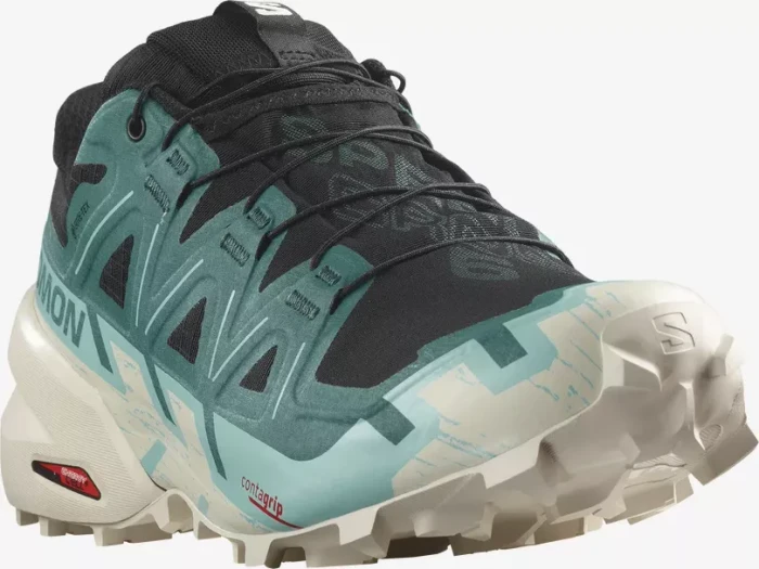 Salomon Speedcross 6 GTX black/harbor blue/rainy day (Herren)