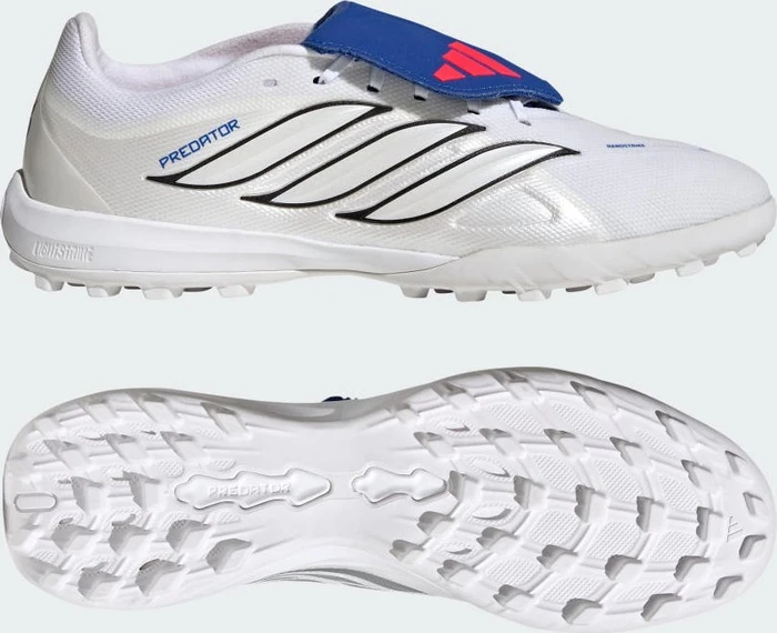 adidas Predator League Fold-Over Tongue TF cloud white/zero metalic/royal blue