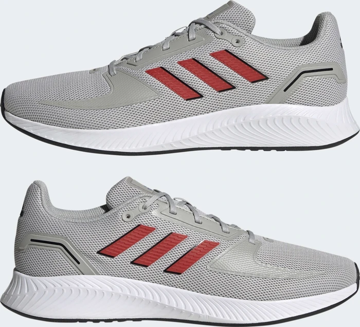 adidas Runfalcon 2.0 grey two/vivid red/core black (Herren)