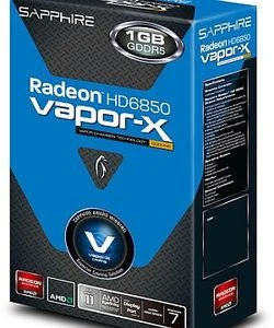 Sapphire Vapor-X Radeon HD 6850, 1GB GDDR5, 2x DVI, HDMI, DP, full retail