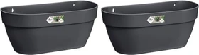 Elho Vibia Campana oval anthrazit