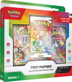 Pokémon - Mega-Entwicklung Erhabene Helden Erste Partner Illustrations-Kollektion Serie 1
