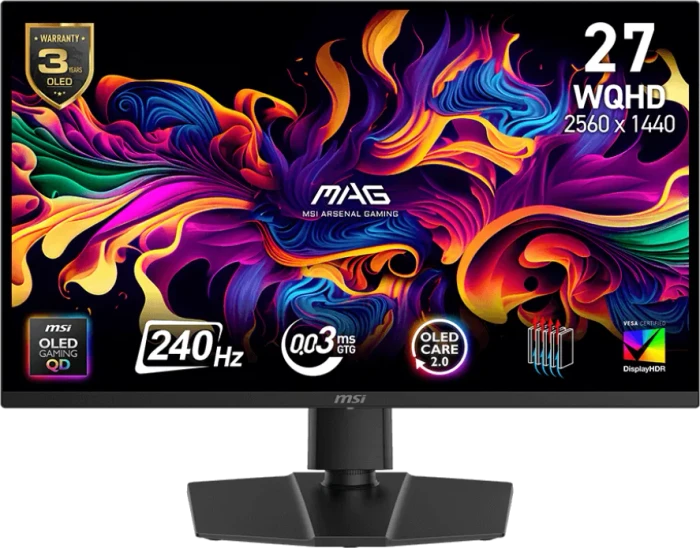 MSI MAG 273QPDE QD-OLED X24, 26.5"