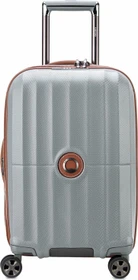 Delsey St Tropez 4-Rollen Trolley erweiterbar 55cm platinum