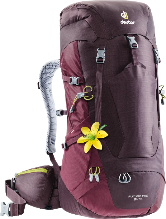 Deuter Futura Pro 34 SL aubergine/maron (Damen)