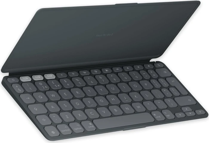 Logitech Keys-To-Go 2 für iPad, Grafit, Bluetooth, IT