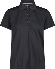 CMP Einfarbiges Pique Poloshirt kurzarm antracite/grey (Damen)