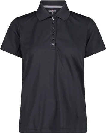 CMP Einfarbiges Pique Poloshirt kurzarm antracite/grey (Damen)