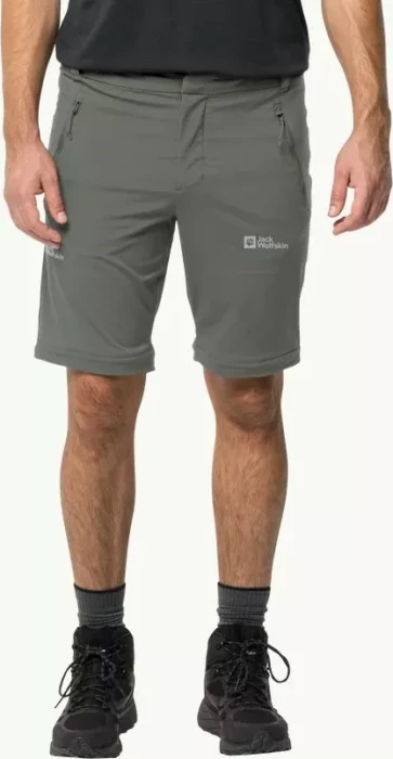 Jack Wolfskin Glastal Zip Off Zip-Off Hose lang gecko green (Herren)