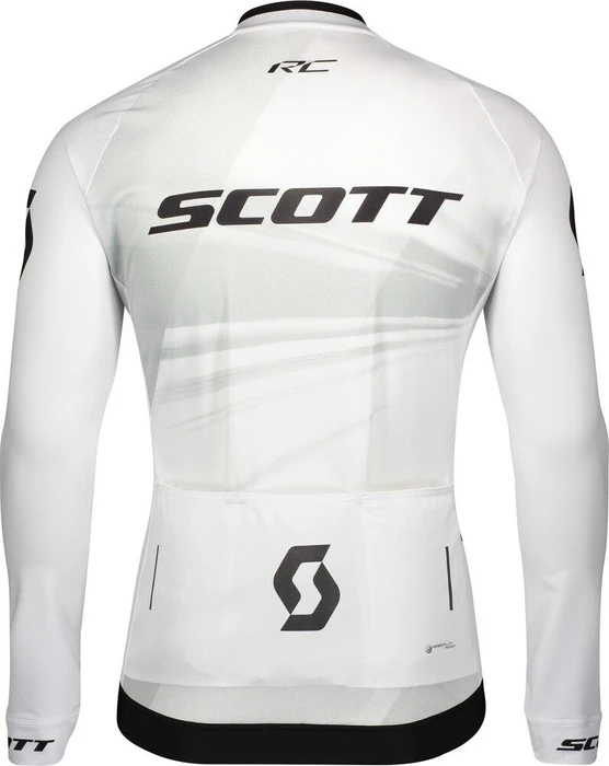 Scott RC Pro Trikot langarm weiß/schwarz (Herren)