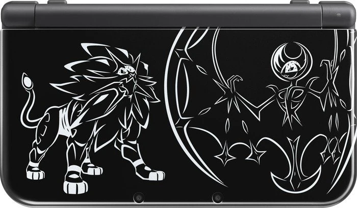 Nintendo New 3DS XL Solgaleo und Lunala - Limited Edition schwarz/weiß