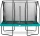 Salta Comfort 305x214cm Trampolin grün (5092G)