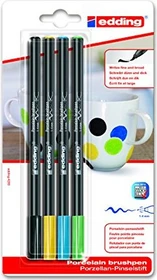 edding 4200 Porzellanpinselstift sortiert, 4er-Set