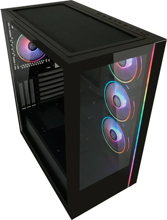 LC-Power Gaming 808B Skylla_X, Glasfenster
