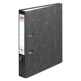 Herlitz maX.file nature Ordner 2-Ring, 50mm, A4, schwarz