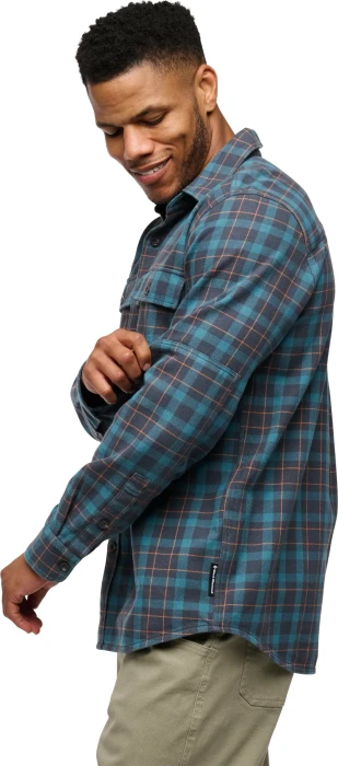 Black Diamond Project Twill Hemd langarm charcoal/moab brown (Herren)