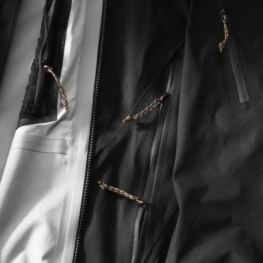Fjällräven Keb Eco-Shell Funktionsjacke schwarz (Herren)