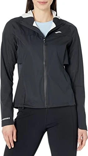 Brooks High Point Waterproof Laufjacke schwarz (Damen)