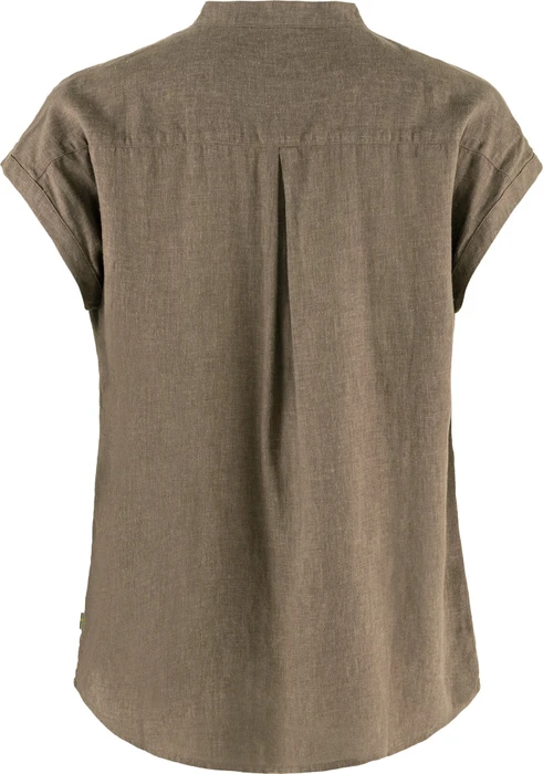 Fjällräven Övik Hemp Hemd kurzarm suede brown (Damen)