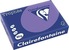 Clairefontaine Trophée Universalpapier matt violett, A4, 80g/m², 500 Blatt