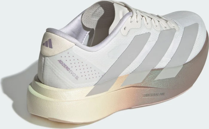 adidas Adizero Evo SL crystal white/grey two/matt purple metalic (Damen)