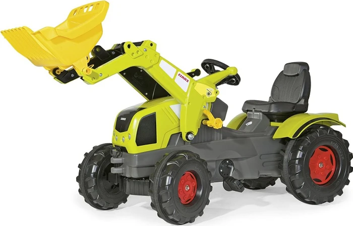 rolly toys rollyFarmtrac Claas Axos 340 Trettraktor mit Frontlader grün