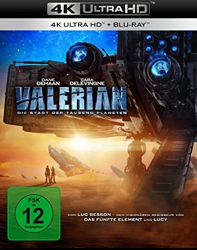 Valerian - Die Stadt der Tausend Planeten (4K Ultra HD)