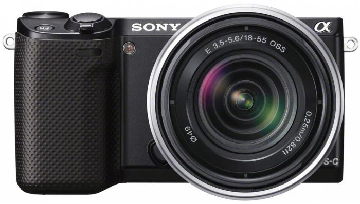 Sony Alpha NEX-5R schwarz mit Objektiv E 18-55mm 3.5-5.6 OSS