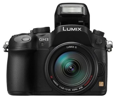 Panasonic Lumix DMC-GH3 mit Objektiv Lumix G X Vario 12-35mm 2.8 ASPH OIS