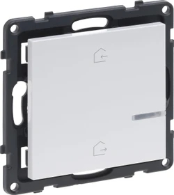 Legrand Seano with Netatmo Master-Switch Kommen/Gehen ultraweiß