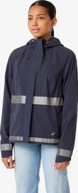BTWIN Fahrrad City 540 Fahrradjacke dunkelblau (Damen)