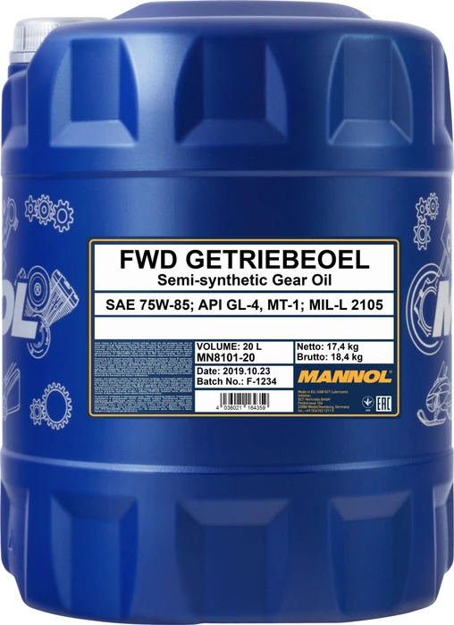 Mannol FWD Getriebeöl 75W-85 20l
