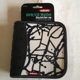 Ednet CD/DVD Tasche für 32 Stück