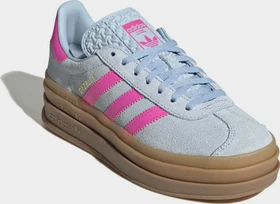adidas Gazelle Bold clear sky/lucid pink/gold metallic (Junior)