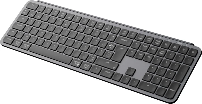 Keychron B6 Pro Ultra-Slim Wireless, Space Gray, USB/Bluetooth, DE