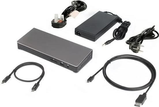 StarTech Thunderbolt 3 Dual-4K Dockingstation mit SD Card Reader, 85W