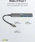 Wentronic goobay Slim 4-Port USB-Hub, 1x USB-C 3.0/3x USB-A 3.0, USB-C 3.0 [Stecker] Vorschaubild