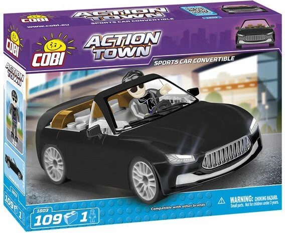 Cobi Action Town Sports Car Convertible