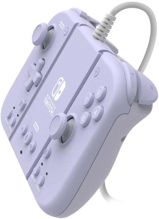 Hori Split Pad Compact Attachment Set lavender (Switch)
