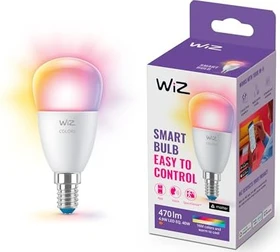 WiZ Wi-Fi LED Tropfen BLE 40 P45 E14 4.9W RGBW